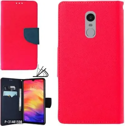 Stylish Flip Cover Compatible for Mi Redmi Note 4-thumb0