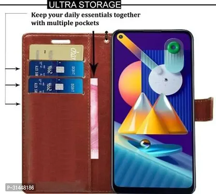 Trendy Flip Cover Compatible for Samsung Galaxy M11-thumb4