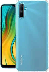 Back Cover Realme C3 OG Premium TPU Back Cover Transparent-thumb2