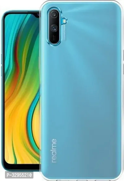 Back Cover Realme C3 OG Premium TPU Back Cover Transparent-thumb3