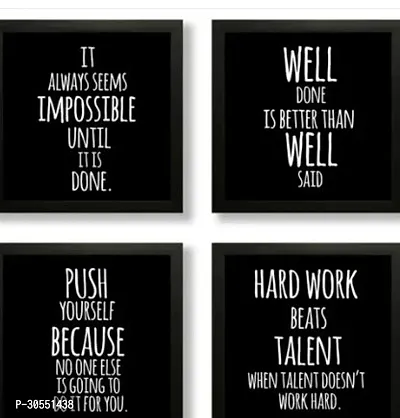 Set Of 4 Motivational Quotes Digital Reprint 19 Inch X 19 Inch Painting