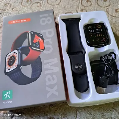i7 Pro max Bluetooth Smart Watch black-thumb0