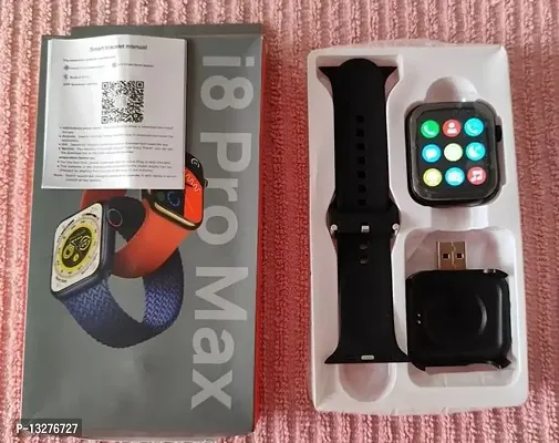 i8 Pro Max smartwatch (Black)-thumb0