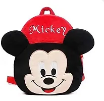 CSK Minnie Pink  Mickey Down red Combo Kids School Bag Cute Backpacks for Girls/Boys/Animal Cartoon Mini Travel Bag Backpack for Kids Girl Boy 2-6 Years-thumb1