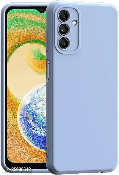 CSK Back Cover Samsung Galaxy A04s Scratch Proof | Flexible | Matte Finish | Soft Silicone Mobile Cover Samsung Galaxy A04s (Grey)-thumb0