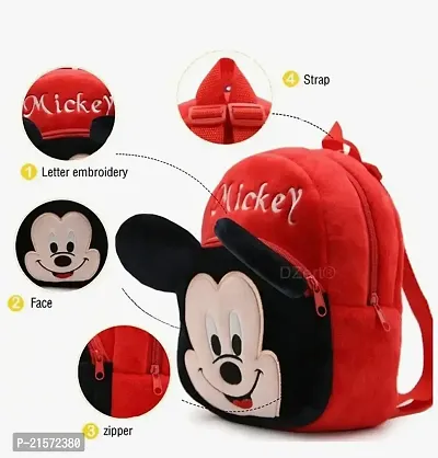 CSK Mickey  Panda Pink Combo Kids School Bag Cute Backpacks for Girls/Boys/Animal Cartoon Mini Travel Bag Backpack for Kids Girl Boy 2-6 Years-thumb2