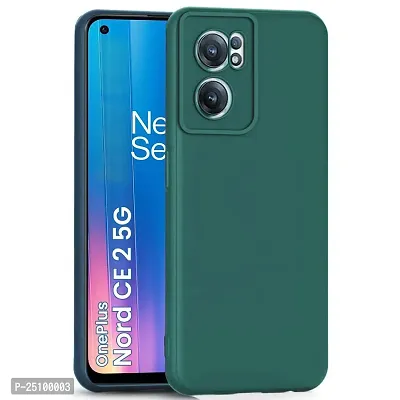 CSK Back Cover OnePlus Nord CE 2 Scratch Proof | Flexible | Matte Finish | Soft Silicone Mobile Cover OnePlus Nord CE 2 (Green)