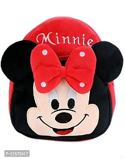 CSK Stawarry  Minnie red Combo Kids School Bag Cute Backpacks for Girls/Boys/Animal Cartoon Mini Travel Bag Backpack for Kids Girl Boy 2-6 Years-thumb3