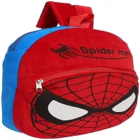 CSK SpiderMan Red  Batman Combo Kids School Bag Cute Backpacks for Girls/Boys/Animal Cartoon Mini Travel Bag Backpack for Kids Girl Boy 2-6 Years-thumb2
