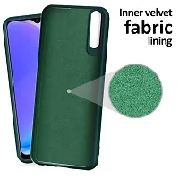 CSK Back Cover Vivo Y12 Scratch Proof | Flexible | Matte Finish | Soft Silicone Mobile Cover Vivo Y12 (Green)-thumb2