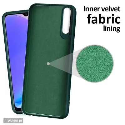 CSK Back Cover Vivo Y12 Scratch Proof | Flexible | Matte Finish | Soft Silicone Mobile Cover Vivo Y12 (Green)-thumb3