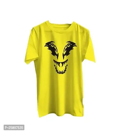 CSK Store Joker Face Design Printed Rund Neck T-Shirt for Men