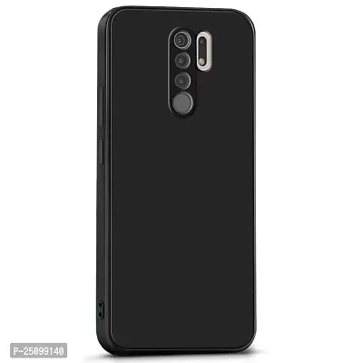 CSK Back Cover Redmi Note 8 pro Scratch Proof | Flexible | Matte Finish | Soft Silicone Mobile Cover Redmi Note 8 pro (Black)-thumb3