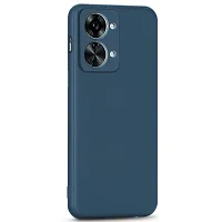 CSK Back Cover OnePlus Nord 2T 5G Scratch Proof | Flexible | Matte Finish | Soft Silicone Mobile Cover OnePlus Nord 2T 5G (Blue)-thumb2