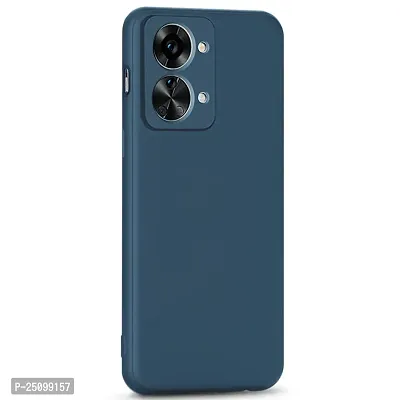 CSK Back Cover OnePlus Nord 2T 5G Scratch Proof | Flexible | Matte Finish | Soft Silicone Mobile Cover OnePlus Nord 2T 5G (Blue)-thumb3