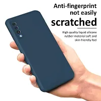 CSK Back Cover Samsung Galaxy A30s Scratch Proof | Flexible | Matte Finish | Soft Silicone Mobile Cover Samsung Galaxy A30s (Blue)-thumb3