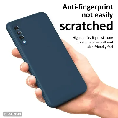 CSK Back Cover Samsung Galaxy A30s Scratch Proof | Flexible | Matte Finish | Soft Silicone Mobile Cover Samsung Galaxy A30s (Blue)-thumb4