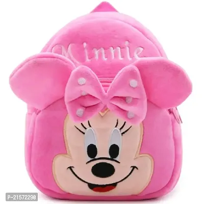 CSK Minnie Pink  Minnie Red Down Combo Kids School Bag Cute Backpacks for Girls/Boys/Animal Cartoon Mini Travel Bag Backpack for Kids Girl Boy 2-6 Years-thumb3
