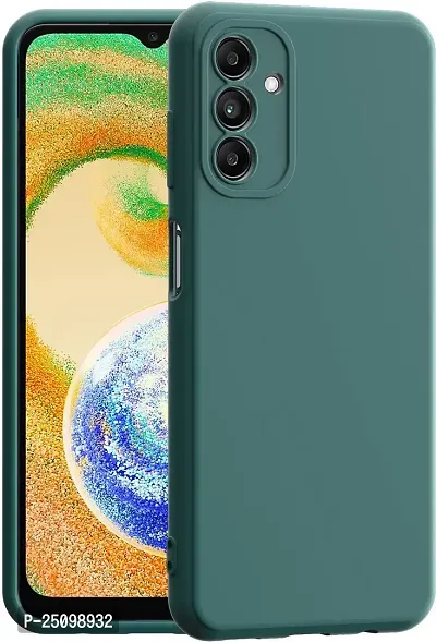 CSK Back Cover Samsung Galaxy A04s Scratch Proof | Flexible | Matte Finish | Soft Silicone Mobile Cover Samsung Galaxy A04s (Green)