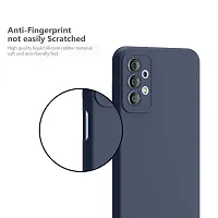 CSK Back Cover Samsung Galaxy A33 5G Scratch Proof | Flexible | Matte Finish | Soft Silicone Mobile Cover Samsung Galaxy A33 5G (Blue)-thumb3