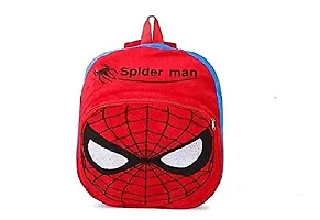 CSK Superman  Spiderman Red Combo Kids School Bag Cute Backpacks for Girls/Boys/Animal Cartoon Mini Travel Bag Backpack for Kids Girl Boy 2-6 Years-thumb1