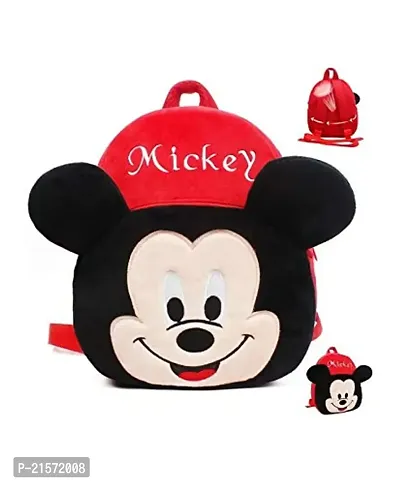 CSK Mickey Down Kids School Bag Cute Backpacks for Girls/Boys/Animal Cartoon Mini Travel Bag Backpack for Kids Girl Boy 2-6 Years-thumb2