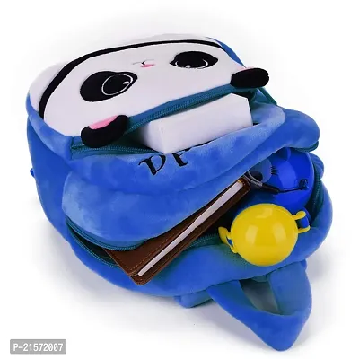 CSK Down Panda Blue Kids School Bag Cute Backpacks for Girls/Boys/Animal Cartoon Mini Travel Bag Backpack for Kids Girl Boy 2-6 Years-thumb3