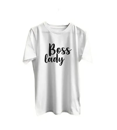 CSK Store Boss Lady Design Round Neck T-Shirt for Men