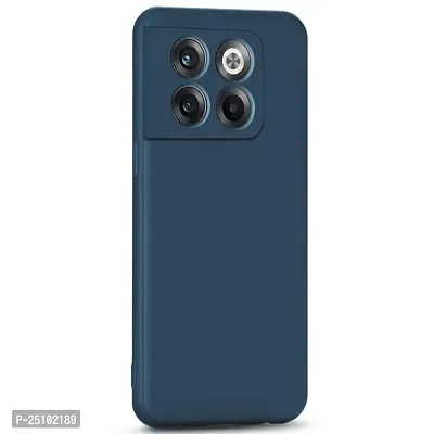 CSK Back Cover OnePlus 10T Scratch Proof | Flexible | Matte Finish | Soft Silicone Mobile Cover OnePlus 10T (Blue)-thumb3