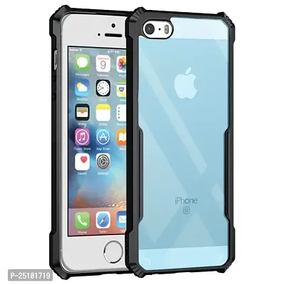 CSK i-Phone 5 Ipaky || Bumper || Transparent || Edge to Edge Protection Back case Cover for i-Phone 5 - Transparent