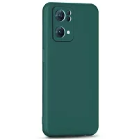 CSK Back Cover Oppo Reno 7 Pro Scratch Proof | Flexible | Matte Finish | Soft Silicone Mobile Cover Oppo Reno 7 Pro (Green)-thumb2