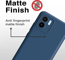 CSK Back Cover Xiaomi Mi A1 2022 Scratch Proof | Flexible | Matte Finish | Soft Silicone Mobile Cover Xiaomi Mi A1 2022 (Blue)-thumb3