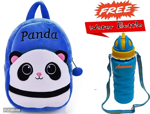 CSK Kids Bag With Free Water Bottle Bagpacks Kids Bag Nursery Picnic Carry Plush Bags School Bags for Kid Girl and Boy