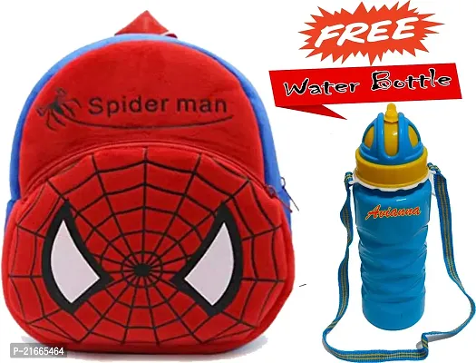 CSK Kids Bag With Free Water Bottle Bagpacks Kids Bag Nursery Picnic Carry Plush Bags School Bags for Kid Girl and Boy