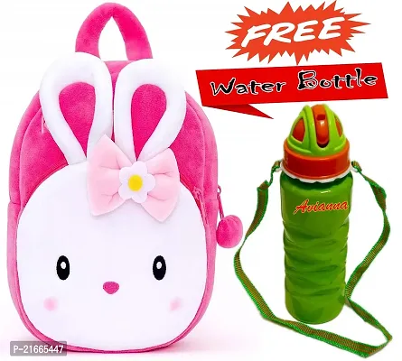 CSK Kids Bag With Free Water Bottle Bagpacks Kids Bag Nursery Picnic Carry Plush Bags School Bags for Kid Girl and Boy