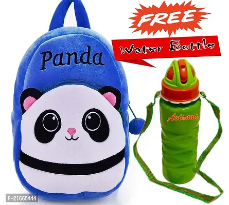 CSK Kids Bag With Free Water Bottle Bagpacks Kids Bag Nursery Picnic Carry Plush Bags School Bags for Kid Girl and Boy-thumb0