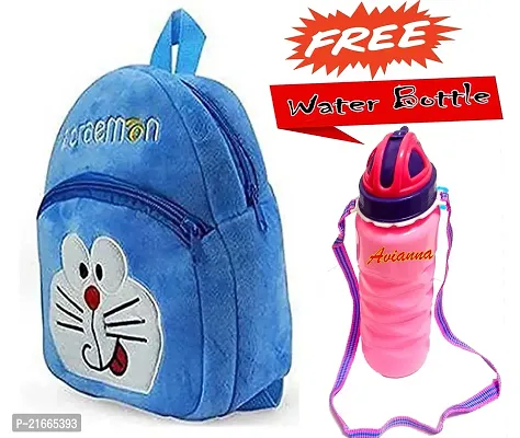 CSK Kids Bag With Free Water Bottle Bagpacks Kids Bag Nursery Picnic Carry Plush Bags School Bags for Kid Girl and Boy