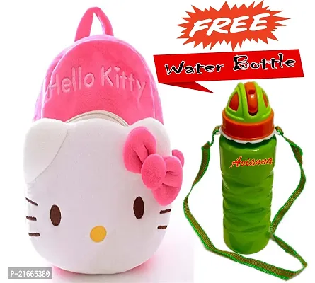 CSK Kids Bag With Free Water Bottle Bagpacks Kids Bag Nursery Picnic Carry Plush Bags School Bags for Kid Girl and Boy