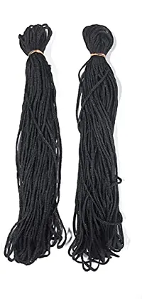 Poojan Samagri || Black Thread Kala Dhaga Najar Suraksha Raksha Sutra Dora (32 Mtr) Pack Of 2-thumb3