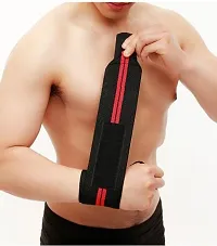 Wrist Supporter for Gym Wrist Band for Men Gym  Women with Thumb Loop Straps - Wrist Wrap Gym Accessories for Men Hand Grip  Wrist Supportnbsp;-thumb1