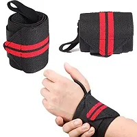 Wrist Band for Men  Women, Wrist Supporter for Gym Wrist Wrap/Straps Gym Accessories for Men for Hand Grip  Wrist Support While Workout  Muscle Relaxation-thumb1