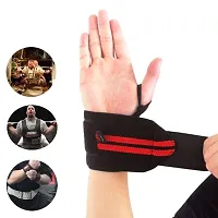 Wrist Brace with Thumb Loop | Wrist Supporter for Gym | Nylon Wrist Wrap Band Strap-thumb3