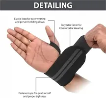 Wrist Wraps| Wrist Supporter for Gym|Wrist Band for Men Gym  Women with Thumb-thumb2