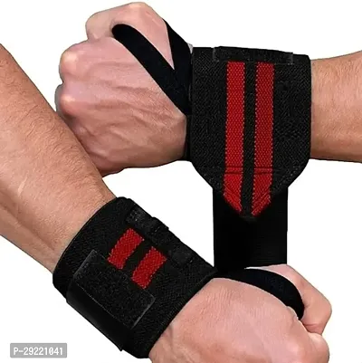 Weight Lifting Wrist Support with Thumb Loop Strap for Gym,Workout  Strength Training Exercise/Made of Velcro and Elastic Band-thumb0