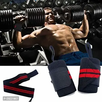 Wrist Wraps| Wrist Supporter for Gym|Wrist Band for Men Gym  Women with Thumb-thumb4