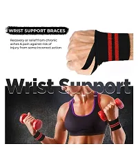 Wrist Wraps| Wrist Supporter for Gym|Wrist Band for Men Gym  Women with Thumb-thumb1