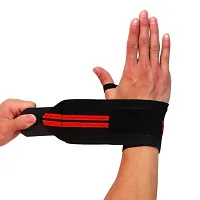 Wrist Wraps| Wrist Supporter for Gym|Wrist Band for Men Gym  Women with Thumb-thumb2