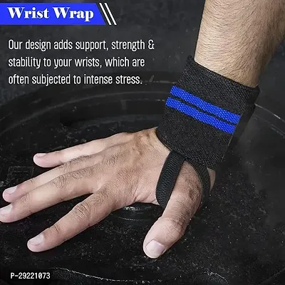 Wrist Wraps| Wrist Supporter for Gym|Wrist Band for Men Gym  Women with Thumb-thumb4