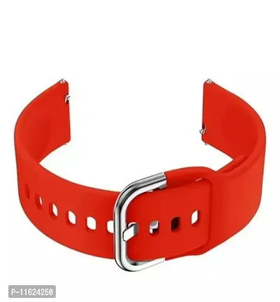 Soft Silicone Metal Lock 23mm Watch Strap-thumb0