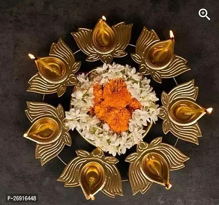 Handcrafted Diya Urli Bowl for Diwali Pack of 7-thumb0